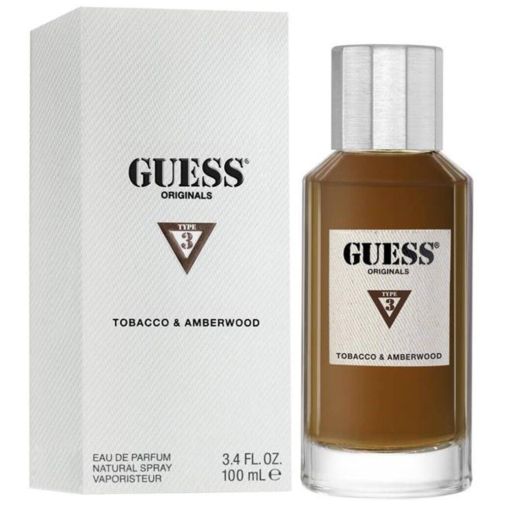 Type 3 Tobacco Amberwood Guess Originals 3.4 oz / 100 ml Edp Women Perfume