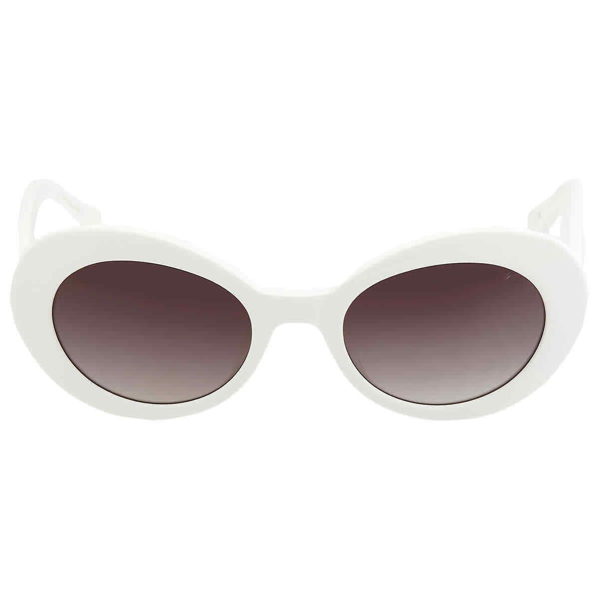 John Varvatos Lilac Gradient Cat Eye Ladies Sunglasses V537 Whi 52