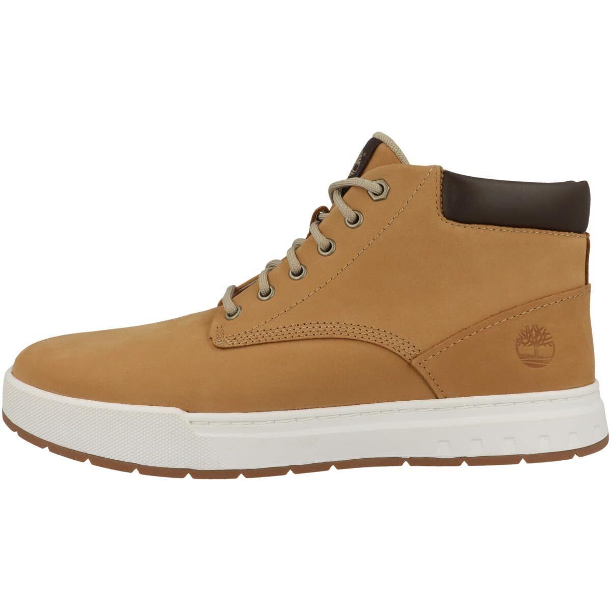 Timberland Men`s Maple Grove Leather Chukka Shoe Wheat - Wheat