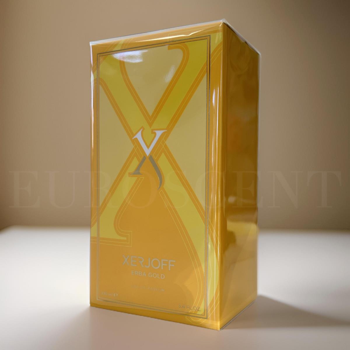 Xerjoff Erba Gold Eau de Parfum Niche Unisex Perfume 100ml / 3.4oz Italy