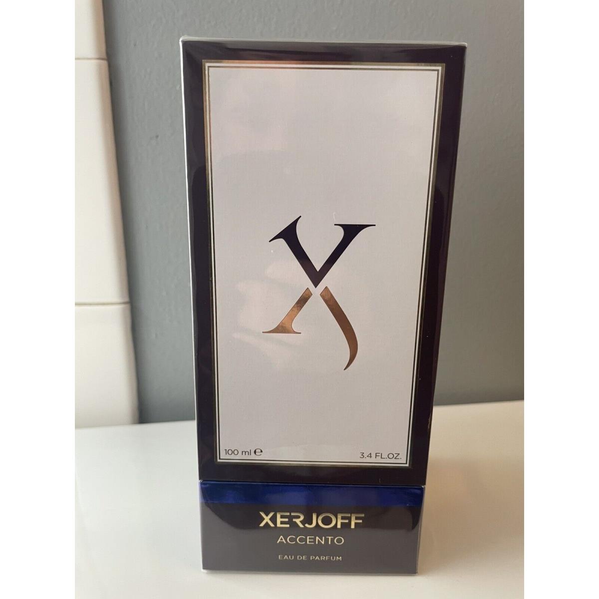 Xerjoff Accento Eau D` Parfum 3.4oz 100ml. Never Opened