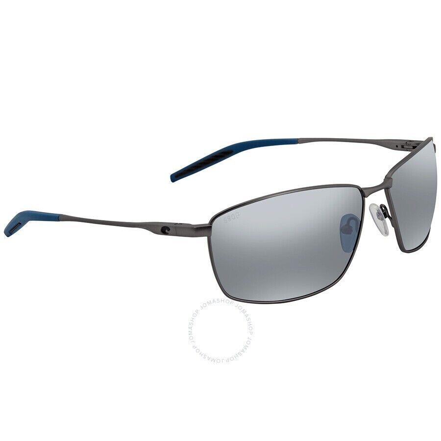 Costa Del Mar Trt 247 Osgp Turret Sunglasses Gray Silver Mirror 580P Polarized