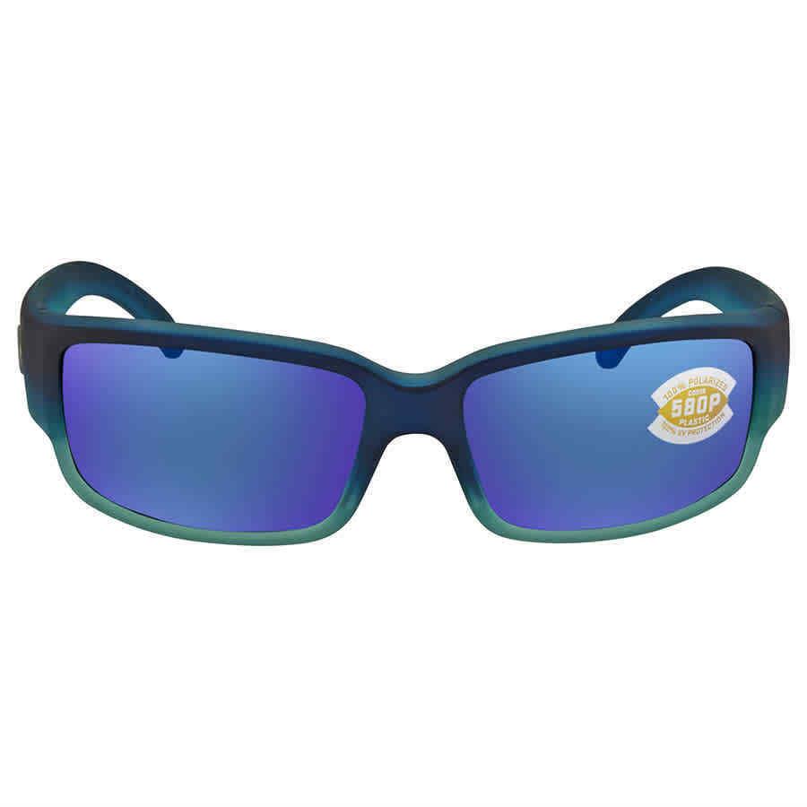 Costa Del Mar Caballito Blue Mirror Polarized Polycarbonate Unisex Sunglasses CL - Frame: Multicolor, Lens: Blue