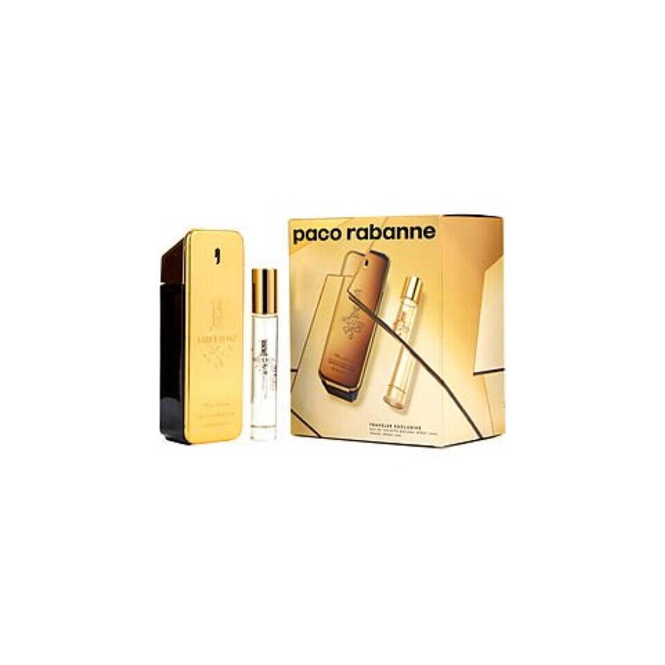 Men Edt Spray 3.4 Oz Edt Spray .68 Oz Travel Offer By Paco Rabanne 1 Million