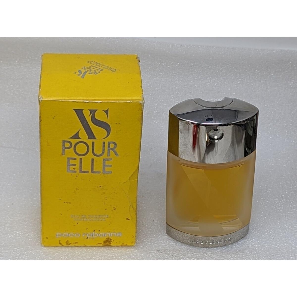 XS Pour Elle by Paco Rabanne Eau de Toilette Perfume Spray For Women 1.7 oz