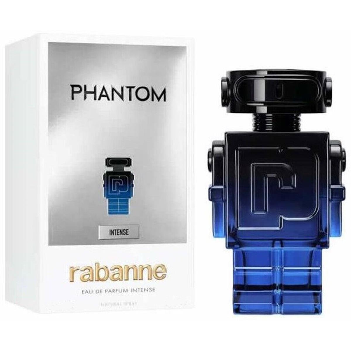 Phantom Intense Paco Rabanne 3.4 oz / 100 ml Eau de Parfum Men Cologne Spray