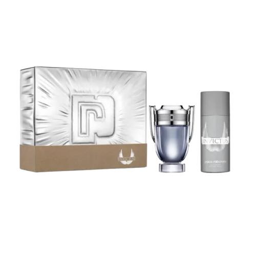 Invictus by Paco Rabanne 2pc Gift Set 6.8 oz Edt Cologne + 5.1 Ozdeodorant Spray