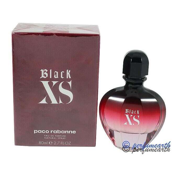 Black XS BY Paco Rabanne 2.7 OZ Edt Spray For Women Packing