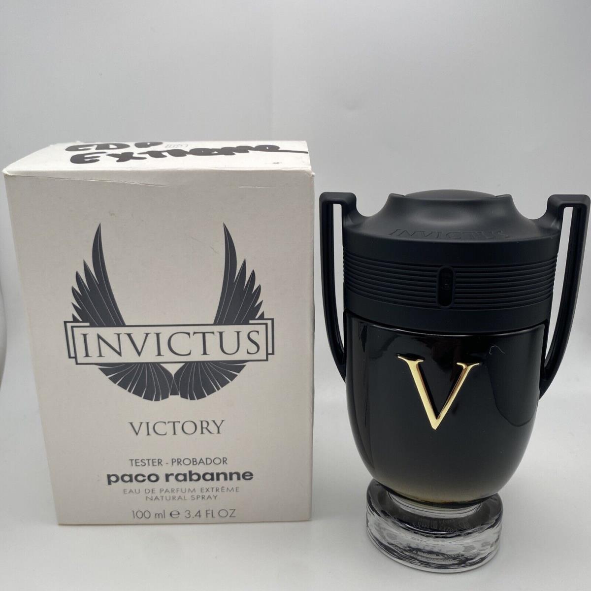 Paco Rabanne Invictus Victory Edp Extreme 3.4 oz Spray For Men As Shown