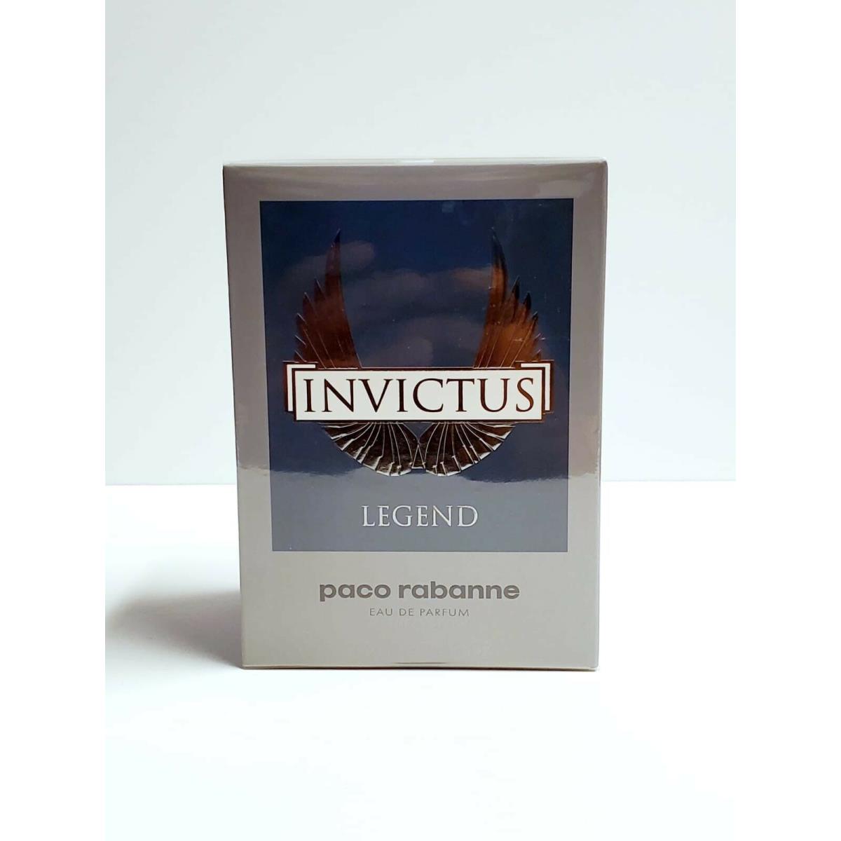 Invictus Legend by Paco Rabanne 3.4 Oz. Edp Spray For Men