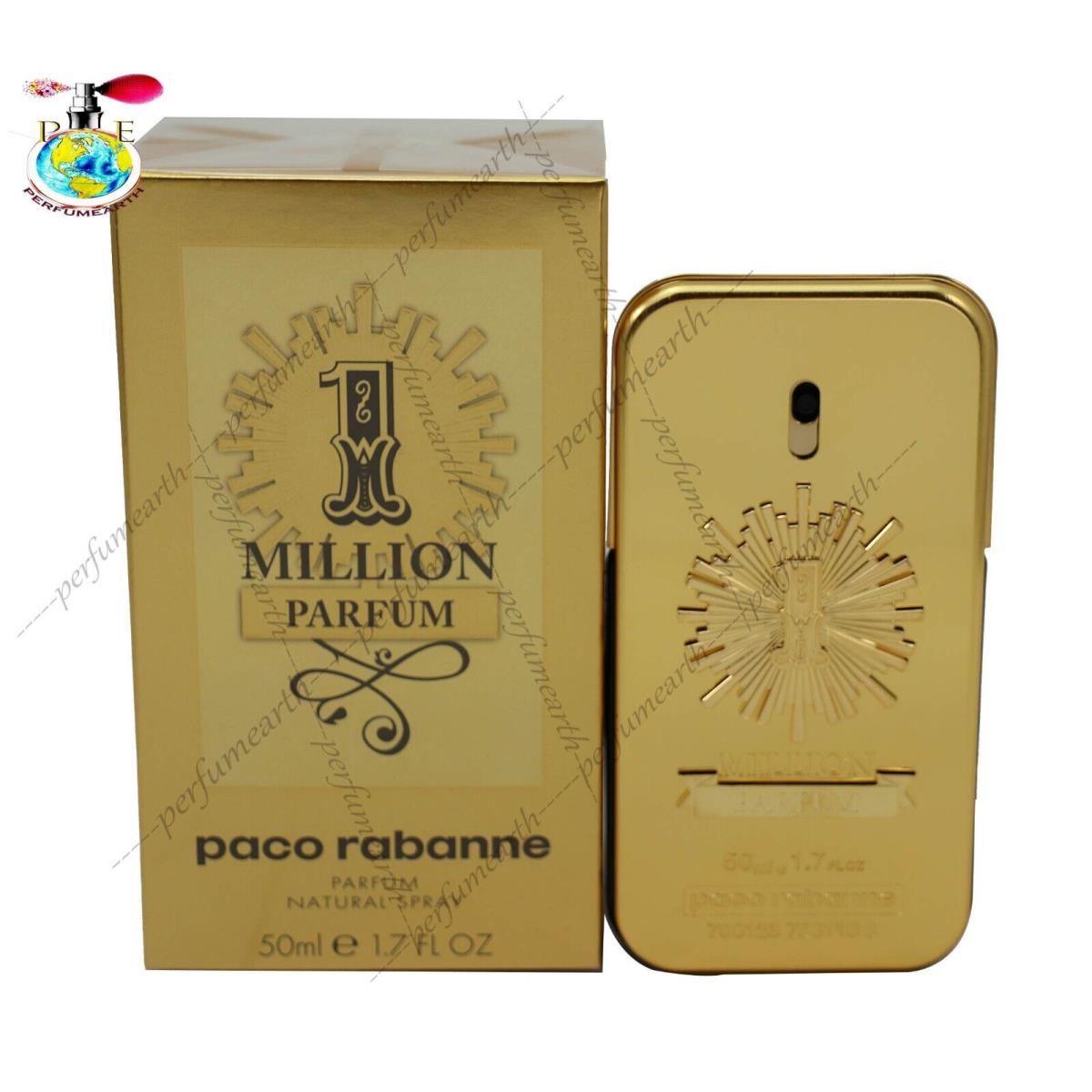 1 Million Parfum By Paco Rabanne 1.6/1.7oz Parfum Spray For Men