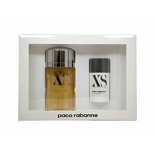 XS Paco Rabanne 2 Pc Gift Set Man 3.3 Edt Eau de Toilette +deo Stick