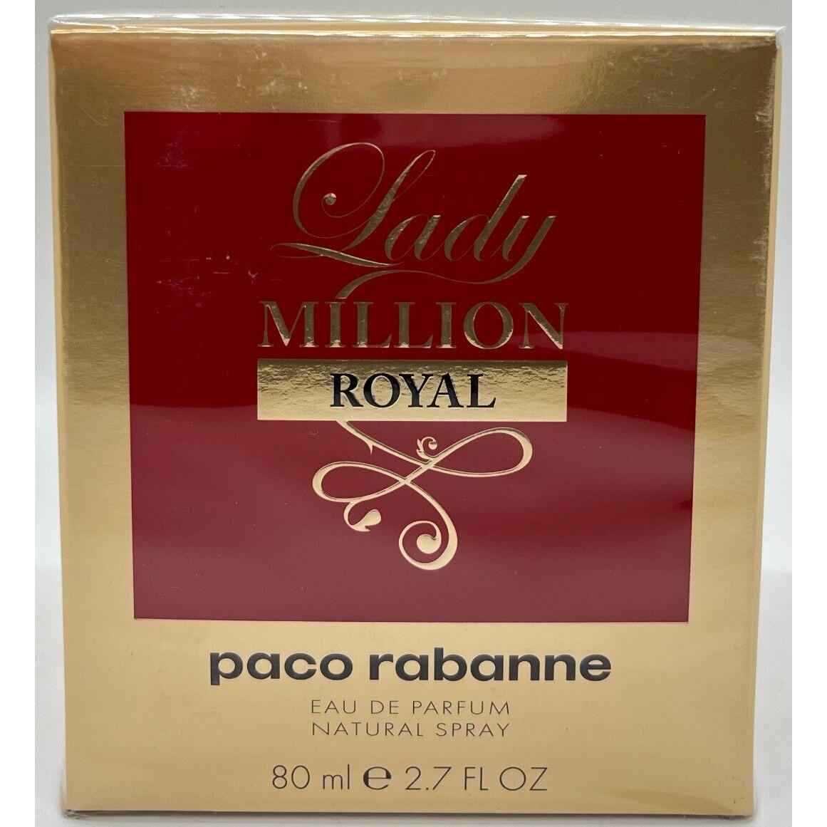 Paco Rabanne Lady Million Royal 2.7 oz Eau De Parfum 80ml Spray For Women