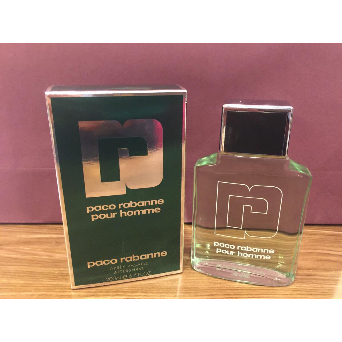 Paco Rabanne After Shave Men 200 ML / 6.7 OZ Splash Men Rare Discountinued