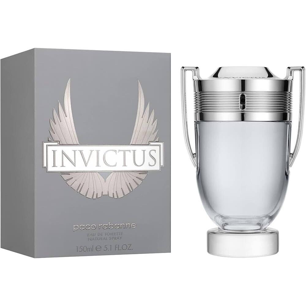 Paco Rabanne Invictus Eau de Toilette Edt For Men 5.1 oz 150 ml Sealed