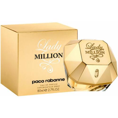 Lady Million by Paco Rabanne 2.7 oz Eau de Parfum Spray In a Box