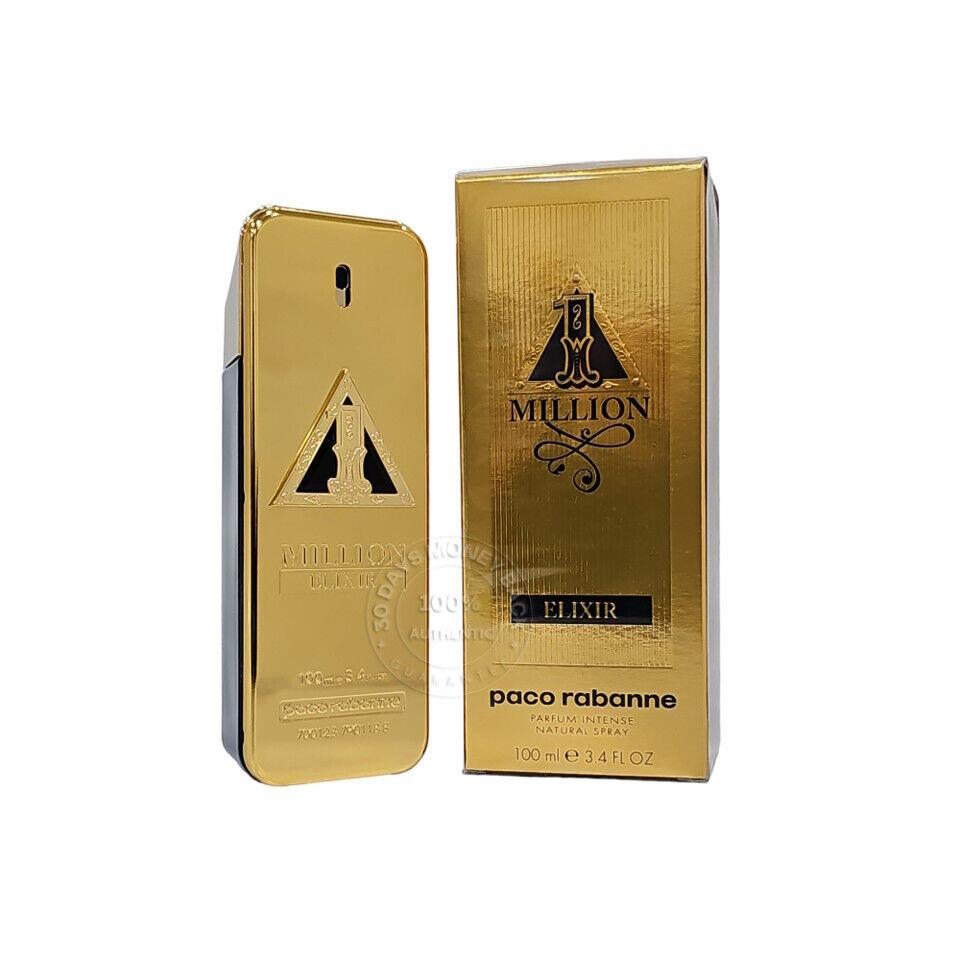 1 Million Elixir By Paco Rabanne Parfum Intense 3.4 oz / 100 ml Spray For Men