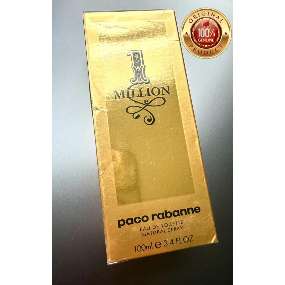 Paco Rabanne 1 Million Eau de Toilette Spray 3.4 oz