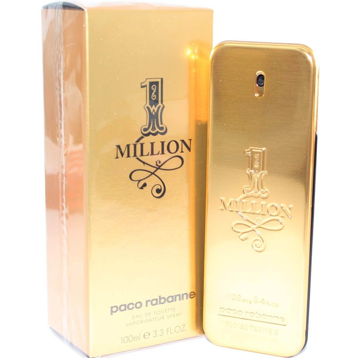 1 Million By Paco Rabanne 3.4 oz/100 ml Edt Spray For Men