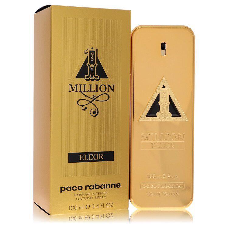 1 Million Elixir by Paco Rabanne Eau De Parfum Intense Spray 3.4oz/100ml For Men