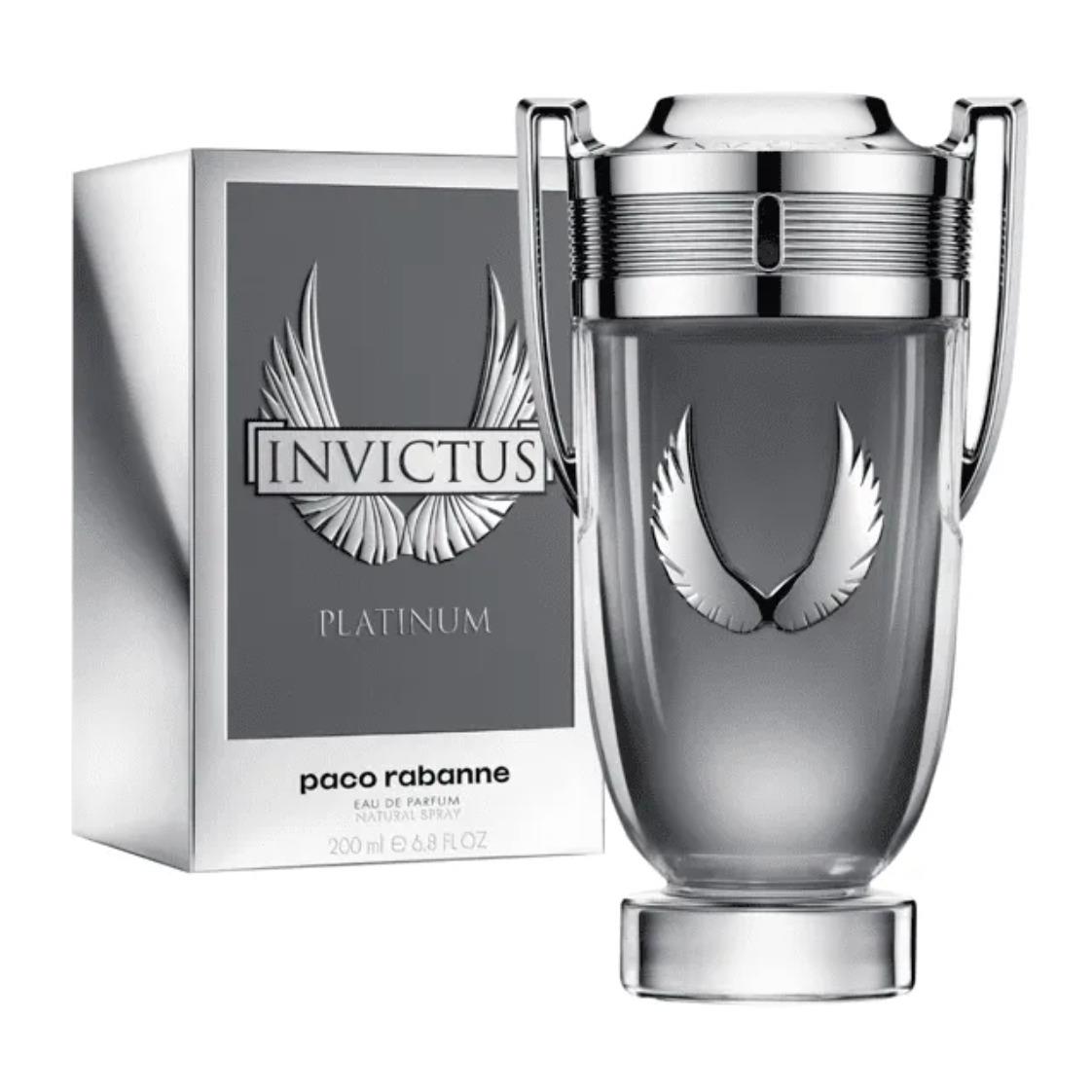 Invictus Platinum BY Paco Rabanne Men 6.8oz-200ml Edp BE16