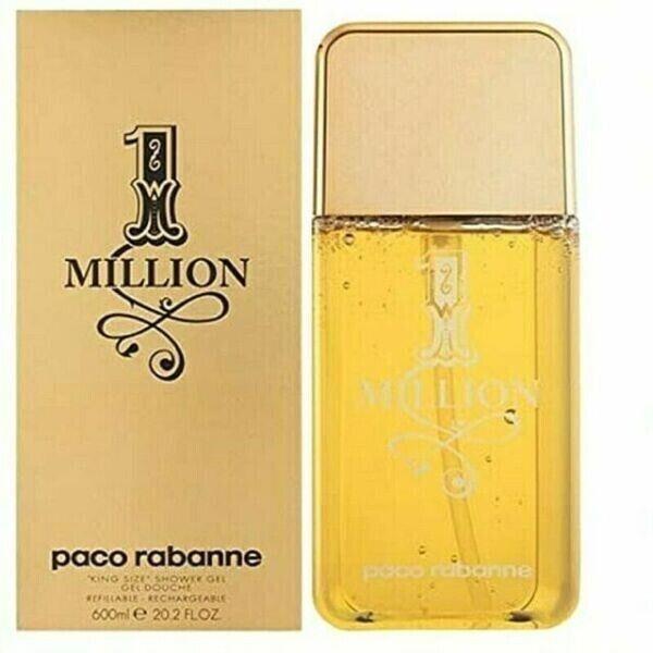 Paco Rabanne 1 Million Shower Gel 20.3 oz 600 ml Jumbo Shower Gel - One Million