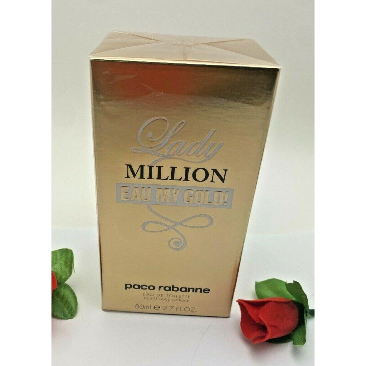 Paco Rabanne Lady Million Eau My Gold by Paco Rabanne Edt Spray 2.7 oz