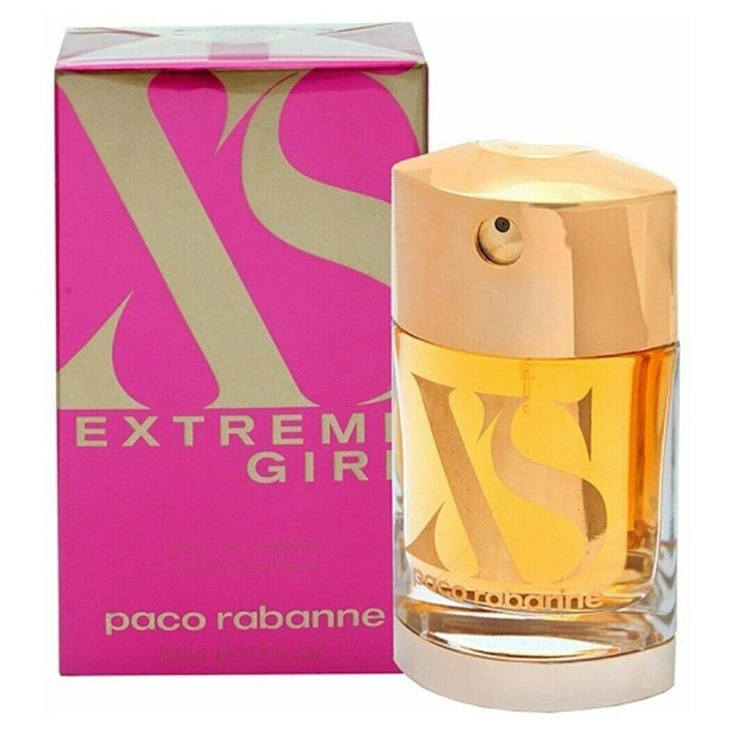 Paco Rabanne XS Extreme Girl For Women 1.7 oz Eau de Toilette Spray