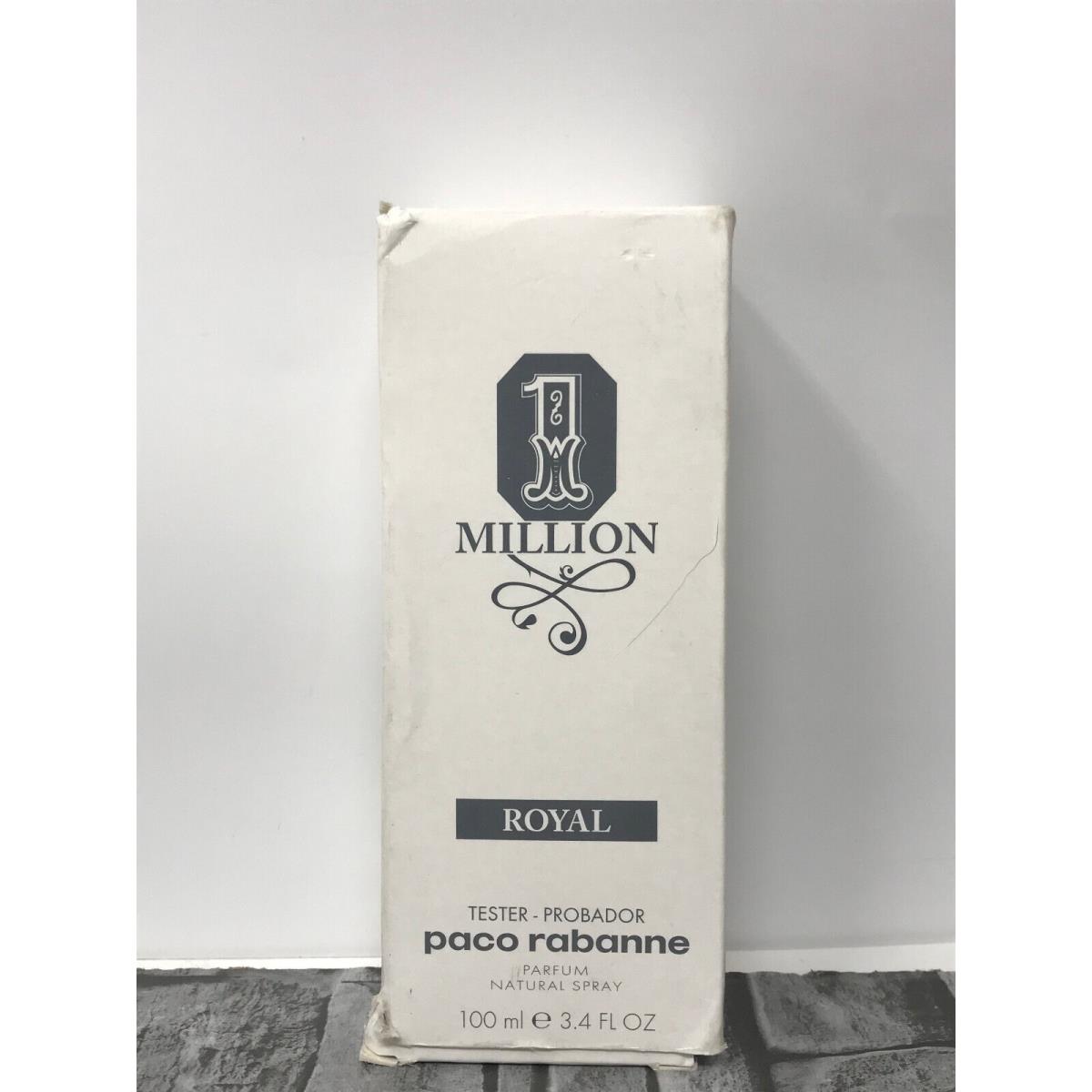 1 Million Royal by Paco Rabanne 3.4 oz Parfum Man`s Perfum