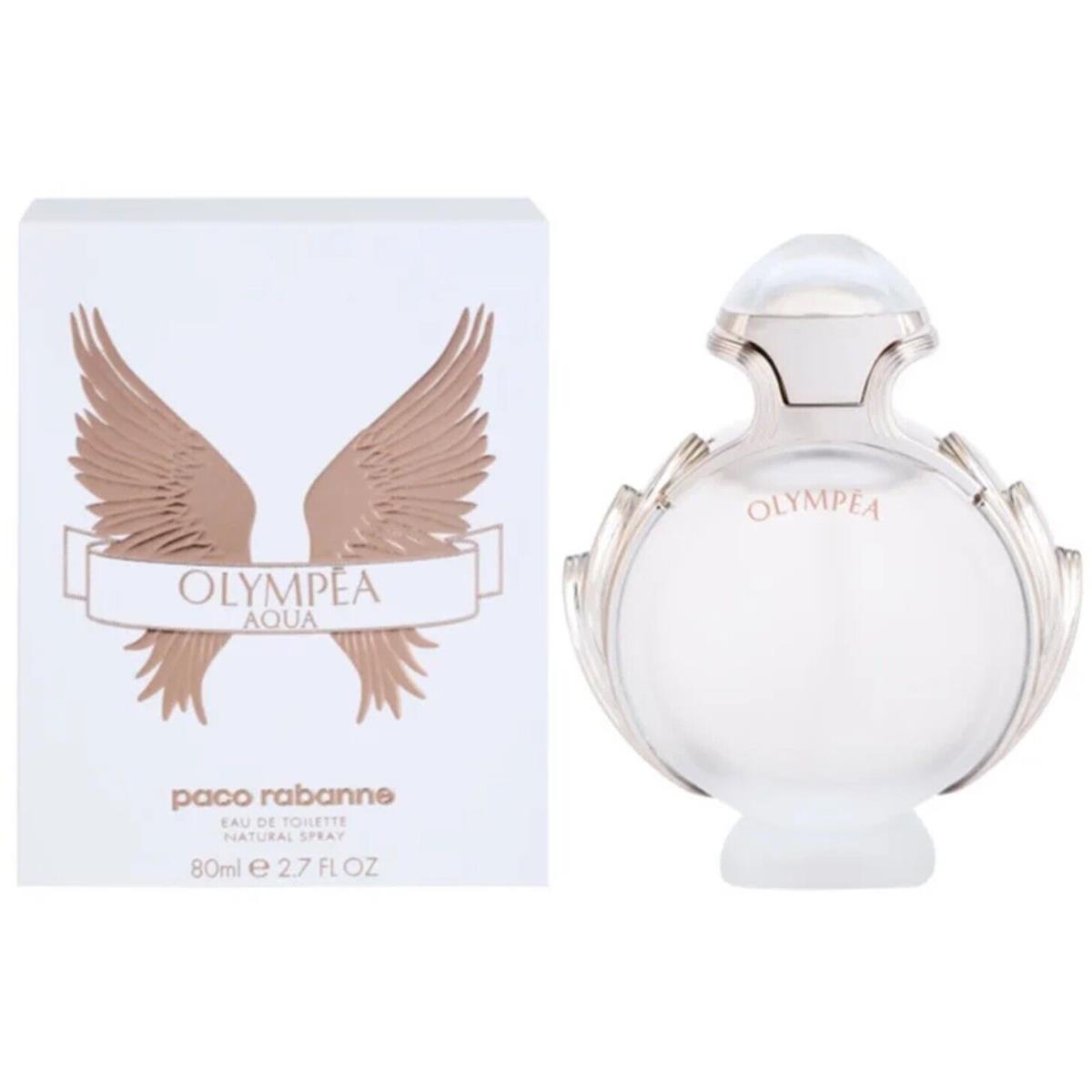 Olympea Aqua Paco Rabanne 2.7 oz / 80 ml Eau De Toilette Women Perfume Spray