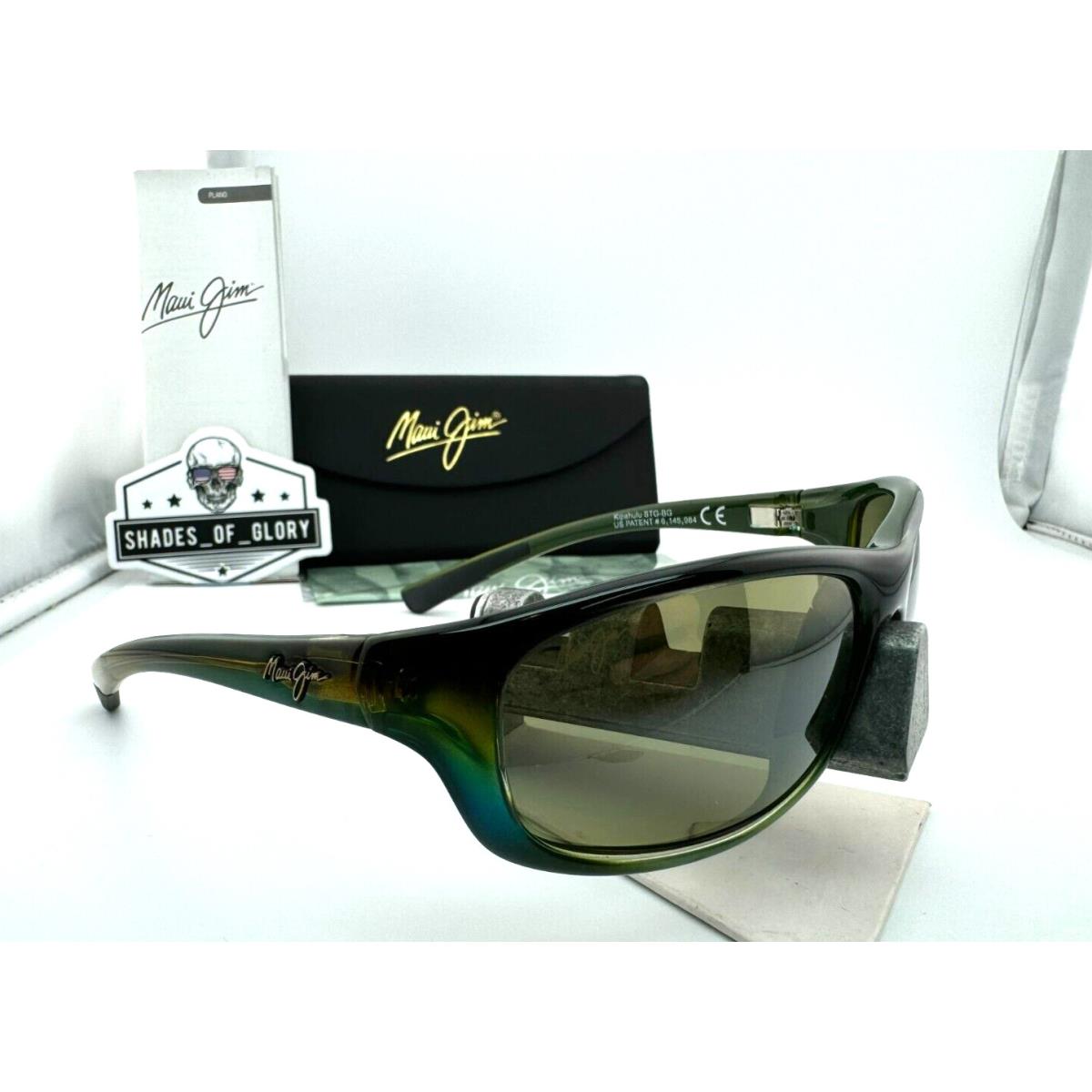 Maui Jim Kipahulu MJ 279-71 Mahi Mahi W/ Maui HT Green Polarized Sunglasses