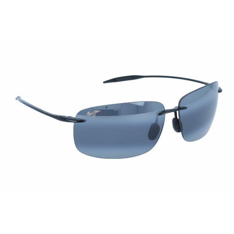 Maui Jim Breakwall MJ 422-02 Gloss Black / Grey Polarized Sunglasses