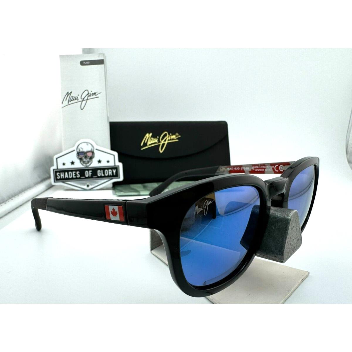 Maui Jim Koko Head M 737-02CA Black Blue Hawaii Canada Polarized Sunglasses