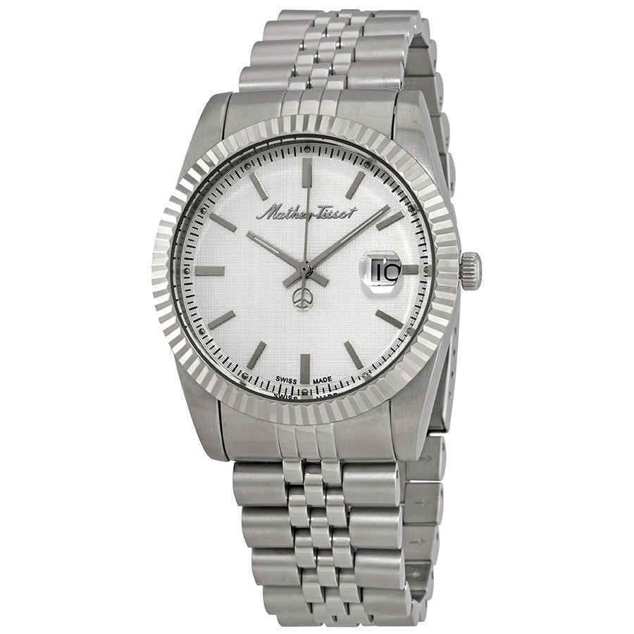 Mathey-tissot Mathey Iii Quartz Silver Dial Men`s Watch H810AI