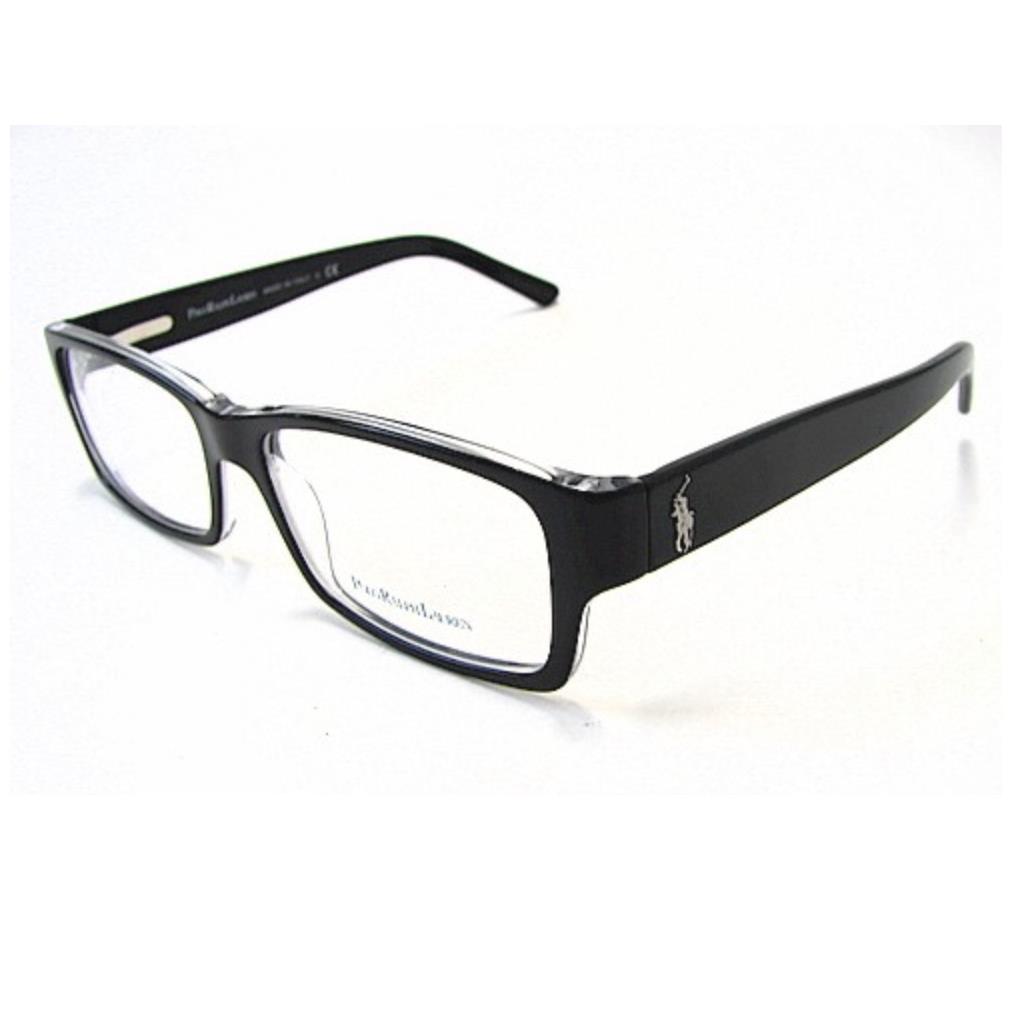 Polo Ralph Lauren Eyeglasses Polo 2027 5011 54-16 Black Frames Reading Glasses