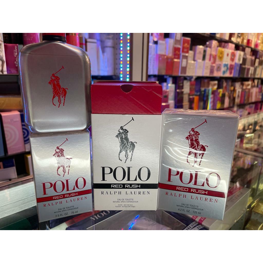 Polo Red Rush by Ralph Lauren 2.5 oz or 4.2 oz or 125 ml Him Eau de Toilette