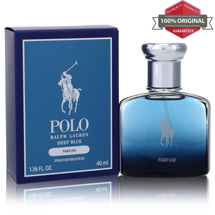 Polo Deep Blue Parfum 1.36 oz Parfum For Men by Ralph Lauren