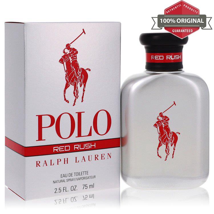 Polo Red Rush Cologne 2.5 oz Edt Spray For Men by Ralph Lauren