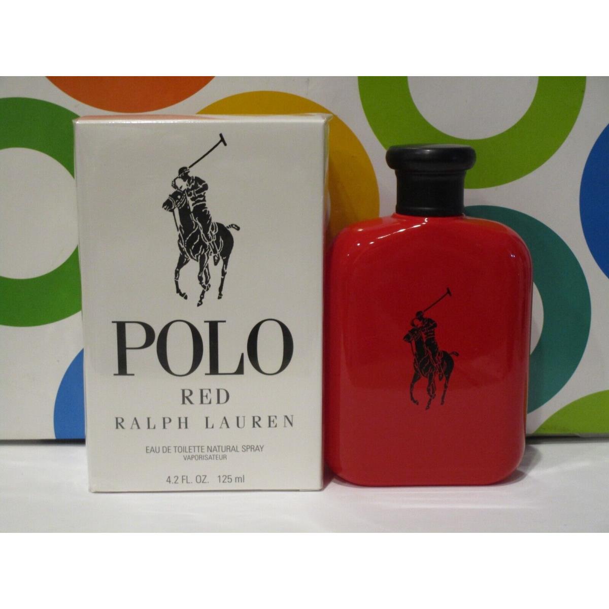 Ralph Lauren Polo Red Eau DE Toilette Spray 4.2 OZ