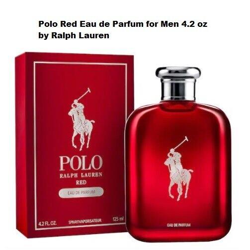 Polo Red by Ralph Lauren 4.2 oz / 125 ml Eau de Parfum Edp Spray