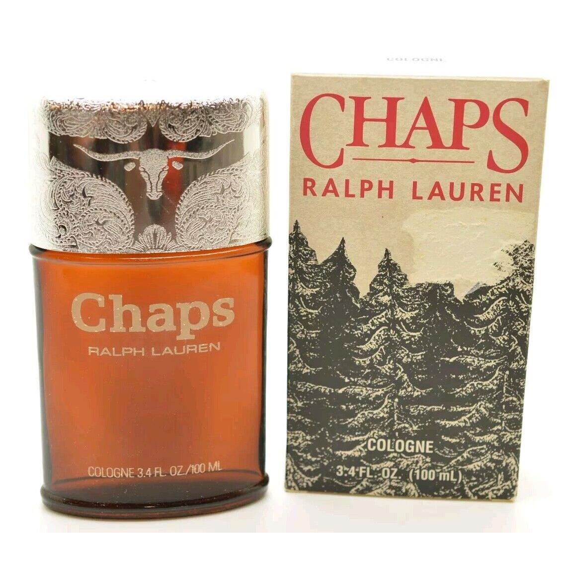 Chaps By Ralph Lauren For Men - 3.4 Oz Cologne Spray - 1979 Vintage Rare