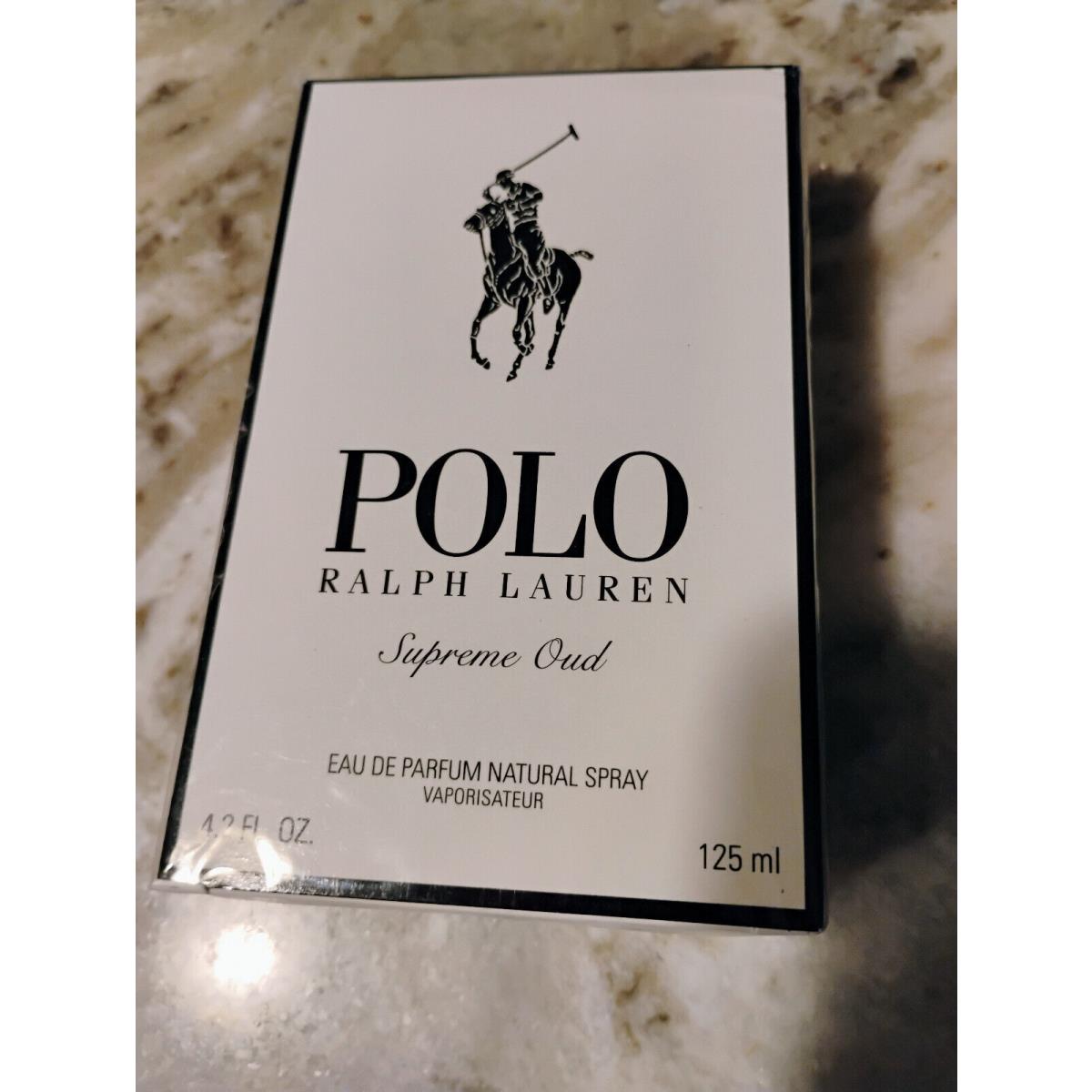 Ralph Lauren Polo Supreme Oud 4.2 oz Men`s Eau de Parfum