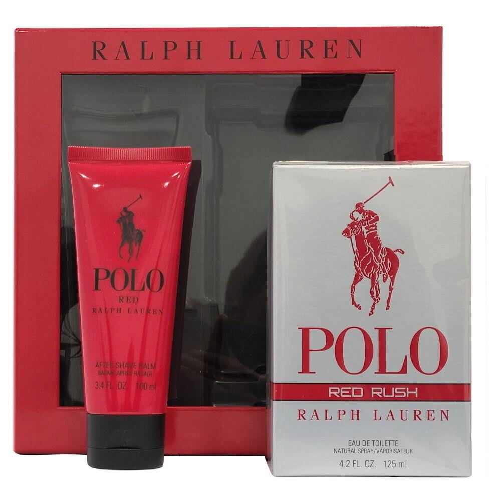 Ralph Lauren Polo Red Rush Eau de Toilette 2 Pcs Gift Set For Men