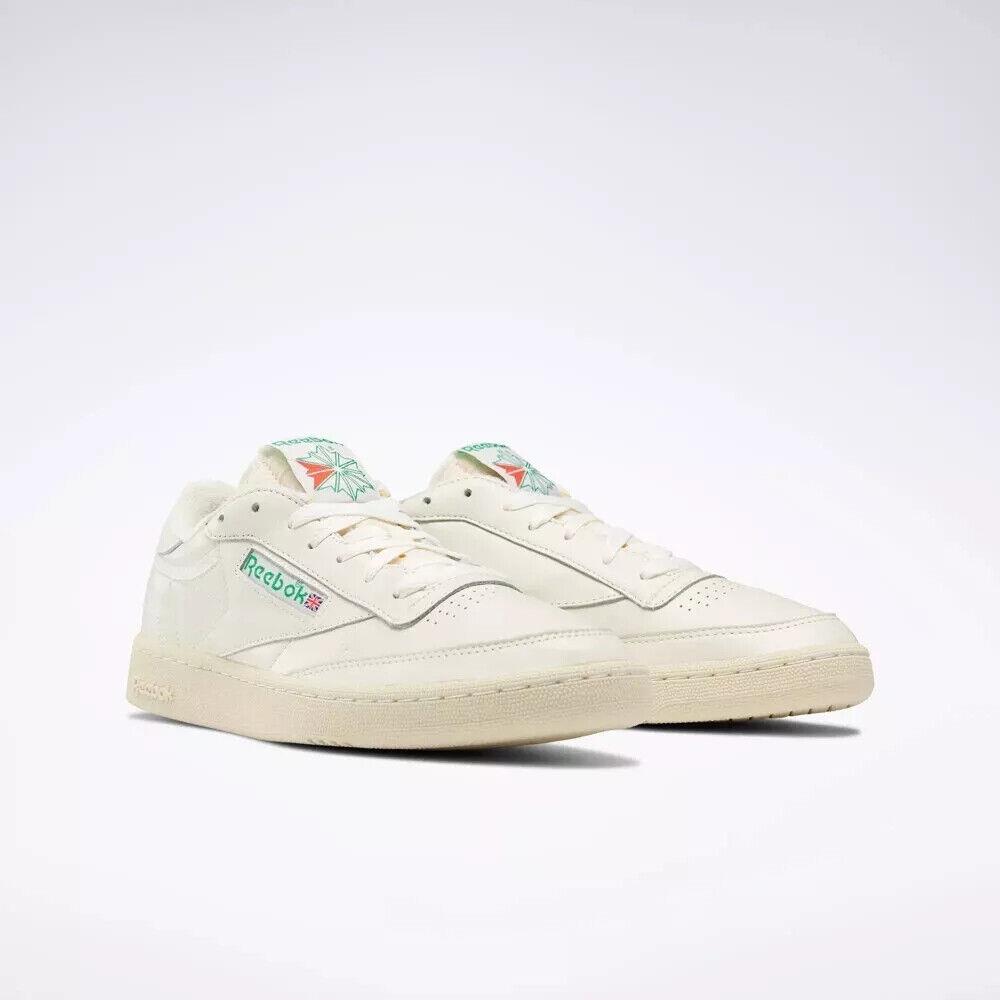 Reebok Club C 85 Vintage DV6434 Sneakers Unisex Chalk Green Leather Shoes NR9222