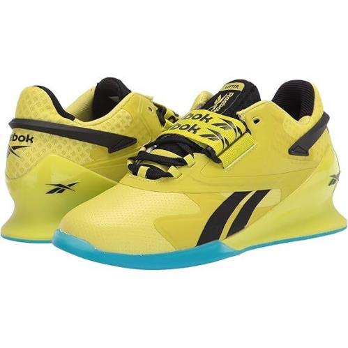 Reebok Women`s Legacy Lifter II Weightlifting Chartreuse Black Blue Size 9