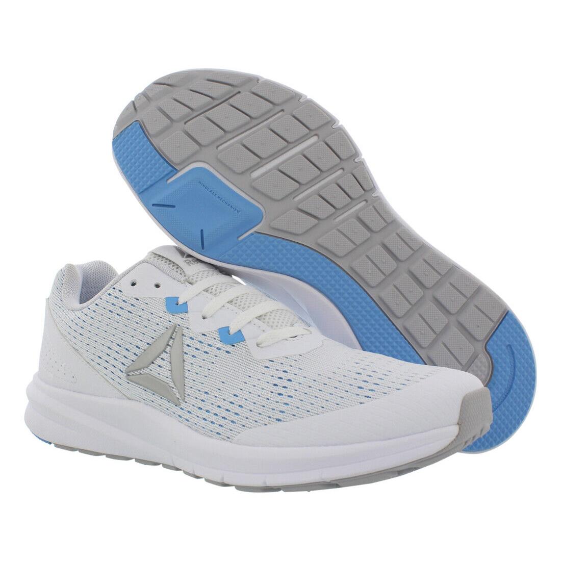 Reebok Runner 3.0 Womens Shoes - White/Blue/Silver, Main: White