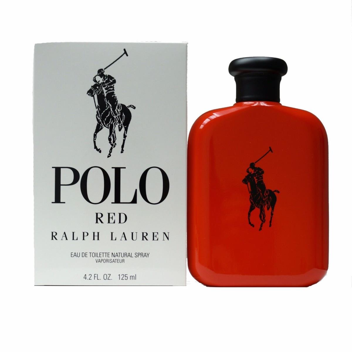 Polo Red BY Ralph Lauren Eau DE Toilette Natural Spray 125 ML / 4.2 Fl.oz. T