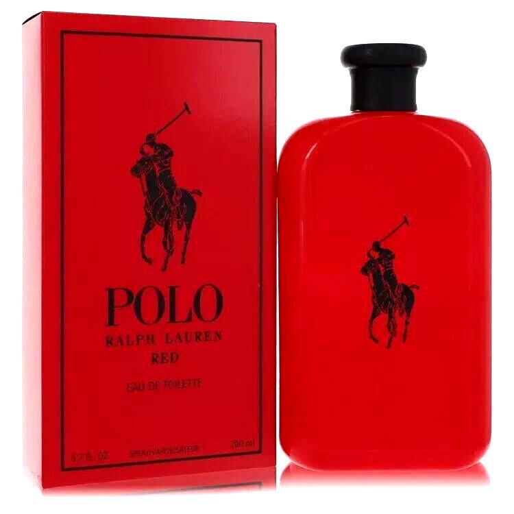 Polo Red by Ralph Lauren 6.7oz Edt For Men