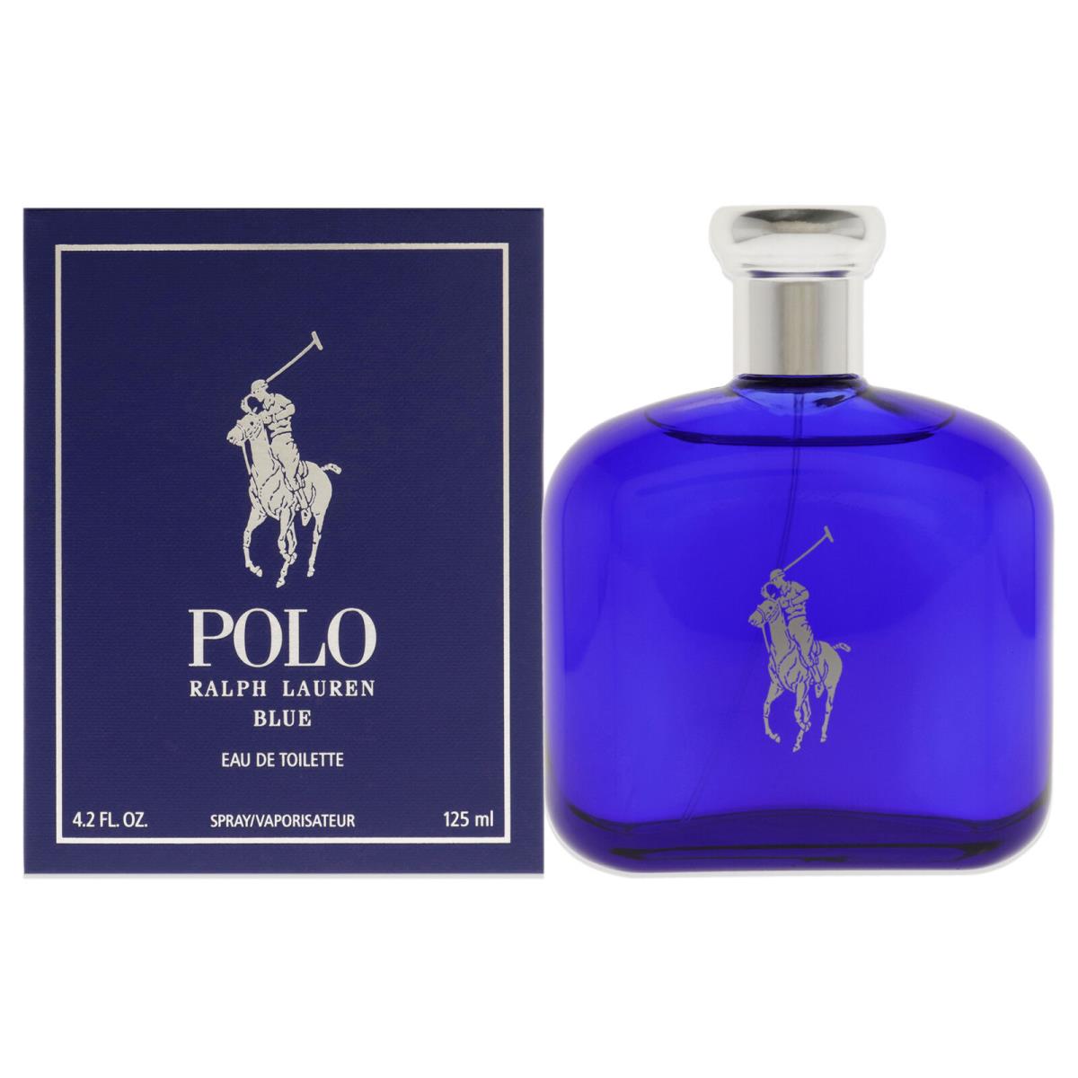 Ralph Lauren Polo Blue For Men - 4.2 oz Edt Spray