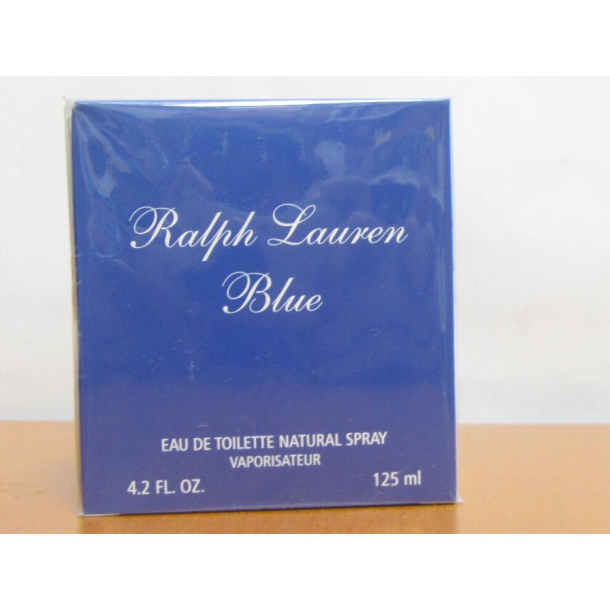 Ralph Laqure Blue By Ralph Lauren Perfume Women 4.2oz/125ml Edt Spray Sealed